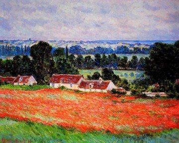 Amapolas en Giverny Claude Monet Impresionismo Flores Pinturas al óleo
